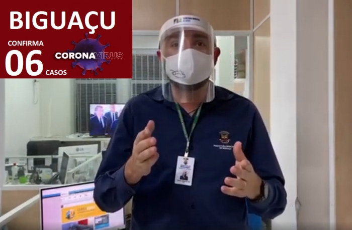 Em um dia, Biguaçu confirmou mais 02 casos de COVID-19