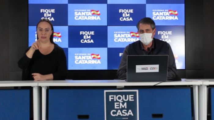 Santa Catarina atinge 7.016 pessoas contaminadas pelo novo coronavírus e 121 mortes