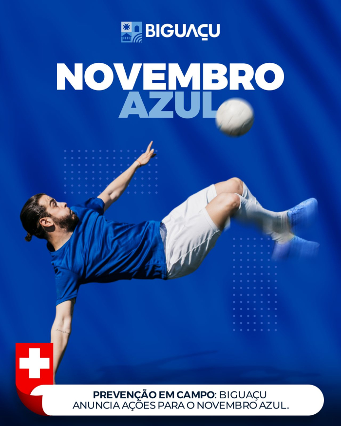 Prefeitura de Biguaçu anuncia ações para o Novembro Azul 