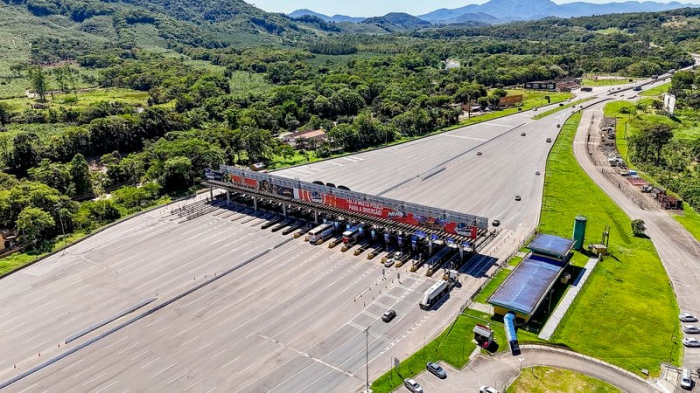 Pedágios da Arteris Litoral Sul terão reajuste a partir de 9 de julho