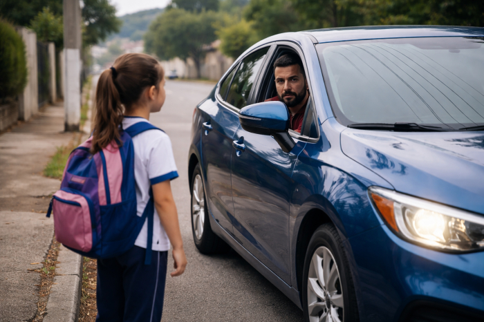 Pai impede tentativa de sequestro de menina de 8 anos no bairro Bom Viver, em Biguaçu