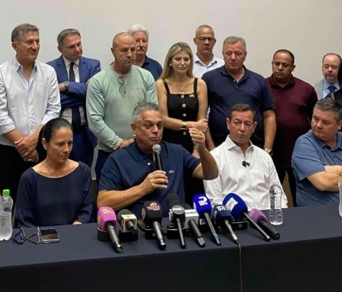 Em coletiva, João Rodrigues anuncia que disputará o governo de SC em 2026