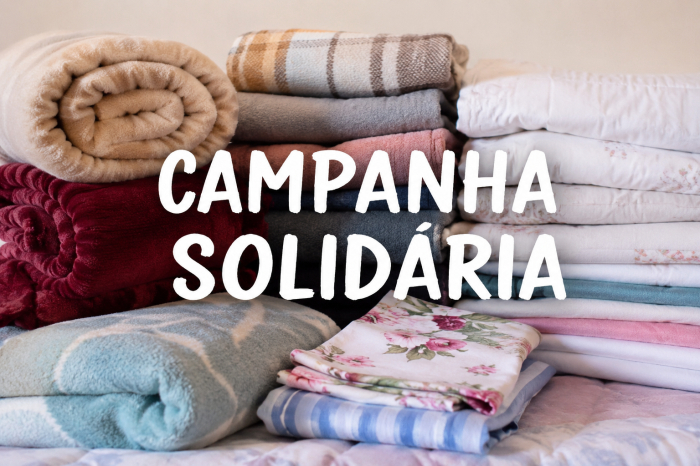 Campanha do Agasalho mobiliza Biguaçu para arrecadar cobertores e roupas de cama