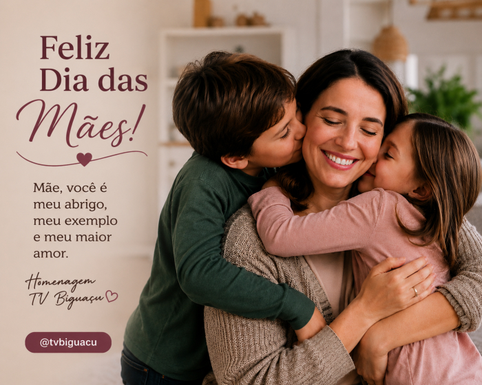 Feliz Dia das Mães: uma homenagem cheia de amor da TV Biguaçu
