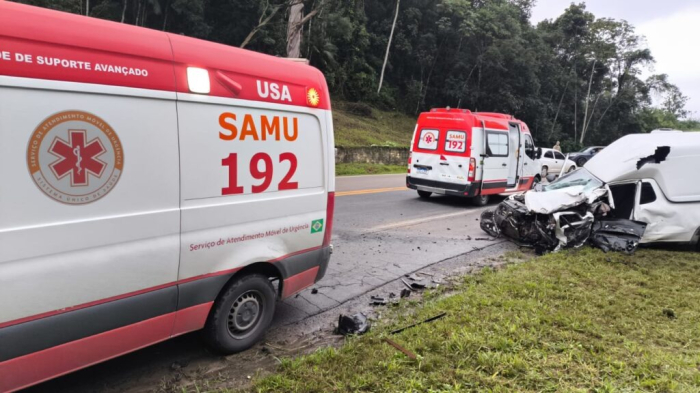 Homem fica gravemente ferido após acidente na BR-470 em Ibirama