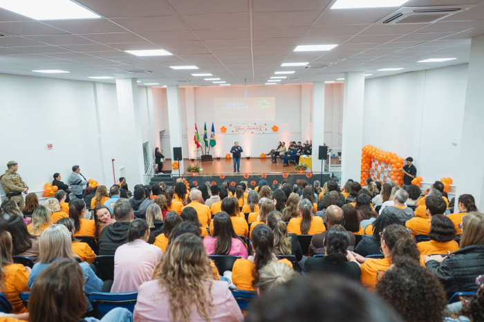Biguaçu reforça compromisso com a proteção da infância e adolescência em lançamento da campanha Maio Laranja