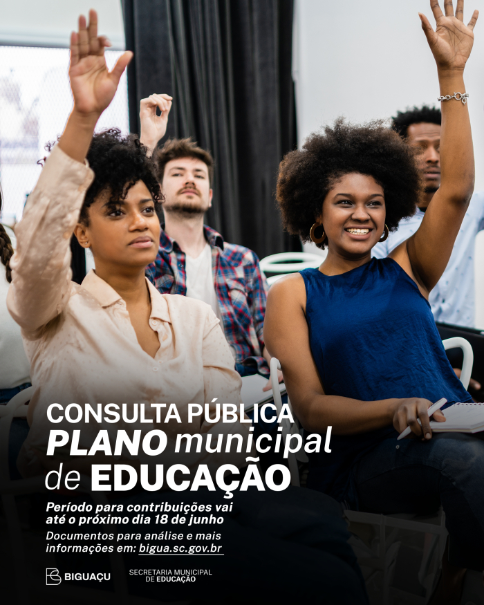 Biguaçu abre consulta pública para construção do novo Plano Municipal de Educação 