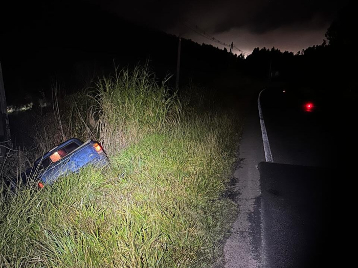 Casal é preso por tráfico de drogas após perseguição e acidente em rodovia no Oeste de SC