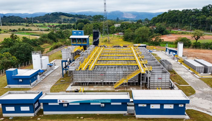 CASAN inaugura nova ETA e reservatório de 2,5 milhões de litros em Biguaçu