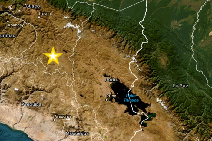 Terremoto de magnitude 5,4 atinge o sul do Peru durante a madrugada