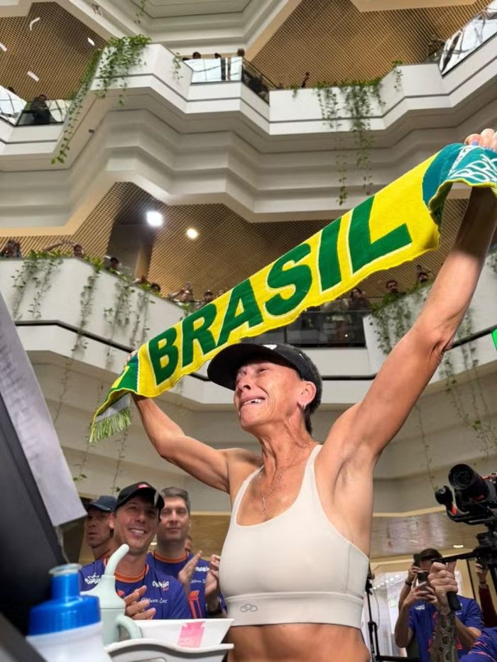 Ultramaratonista de SC quebra recorde mundial após correr 866 km em sete dias